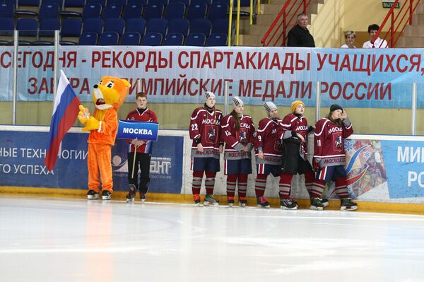 Хоккеистки сборной Москвы