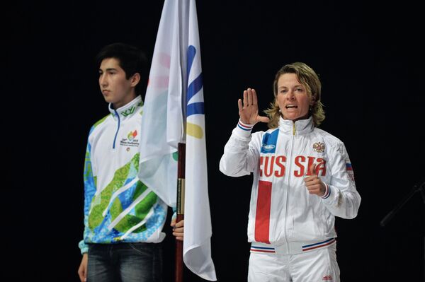 Семикратная сурдлимпийская чемпионка Анна Федулова