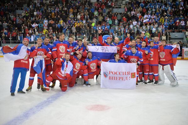 Хоккеисты сборной России на Сурдлимпиаде