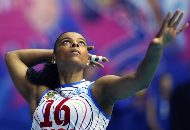 Доигровщица краснодарского Динамо Фернанда Гарай Родригес Доигровщица краснодарского Динамо Фернанда Гарай Родригес