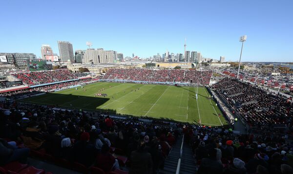 Стадион Бимо Филд в Торонто, Канада.