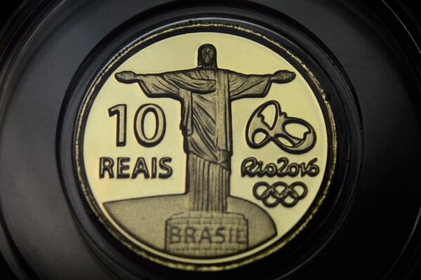 Памятная монета к летним Олимпийским и Паралимпийским играм 2016 года в Рио-де-Жанейро