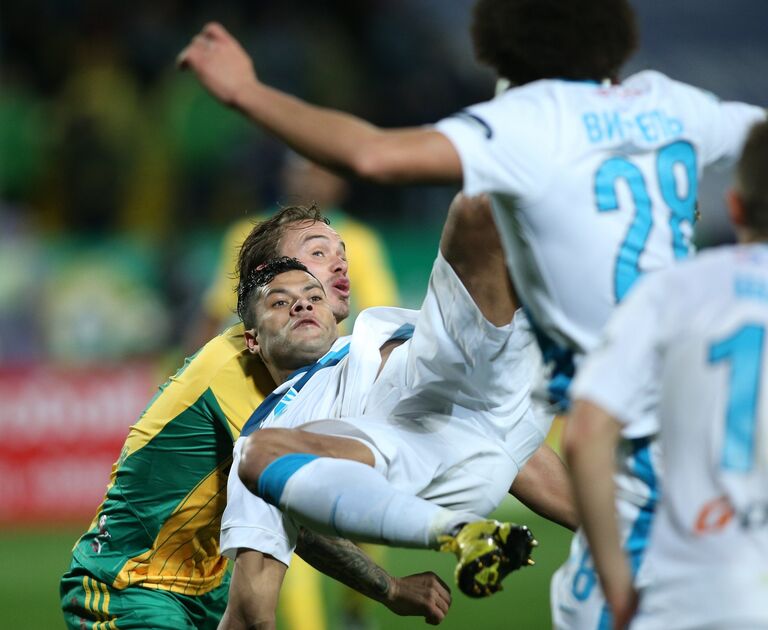 Андрей Ещенко и Халк (слева направо)