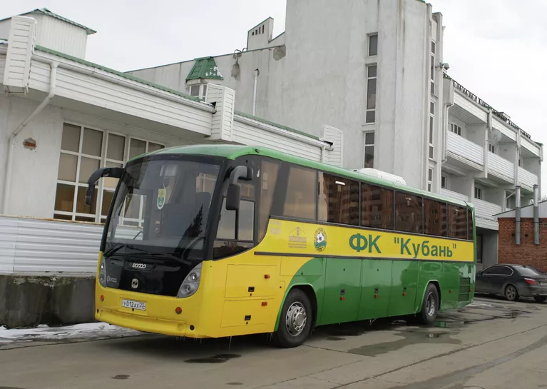 Автобус футбольного клуба Кубань Автобус футбольного клуба Кубань