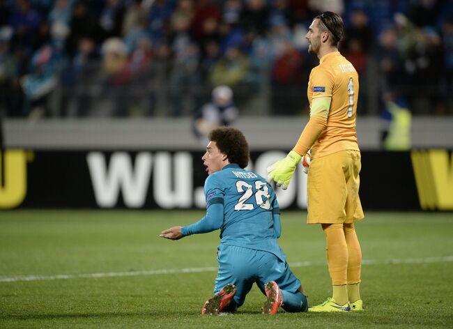 Аксель Витсель и Юрий Лодыгин (слева направо)