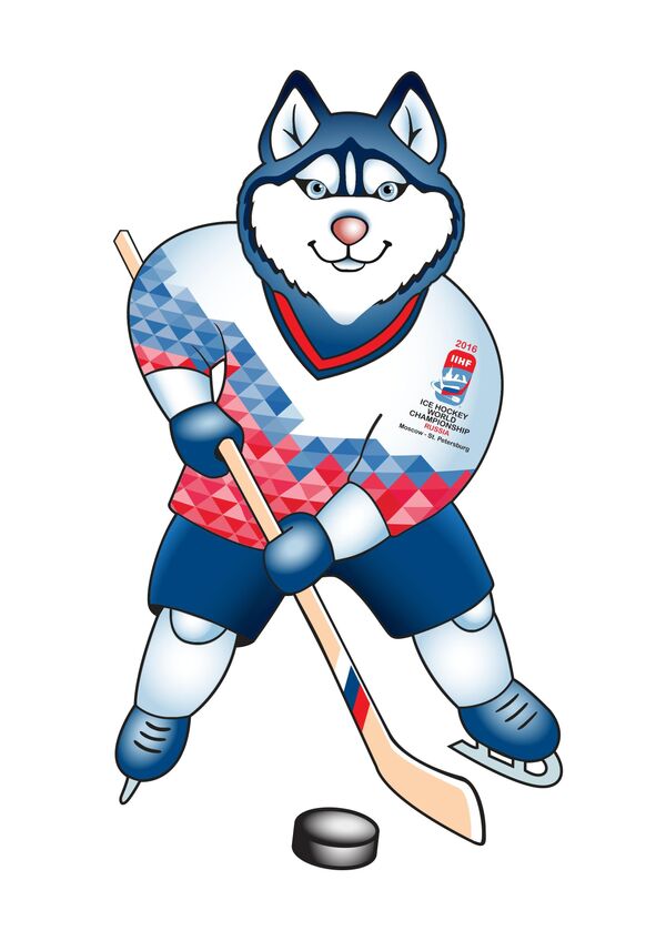 Официальный талисман Чемпионата мира по хоккею-2016, Лайка.
