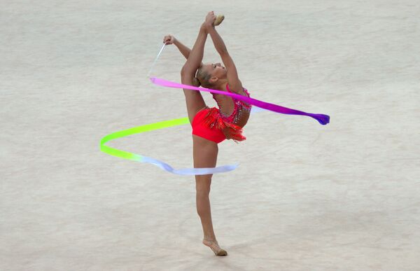 Российская гимнастка Яна Кудрявцева