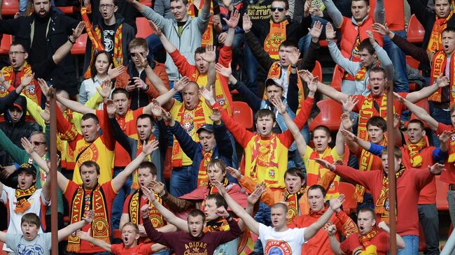 Болельщики тульского Арсенала