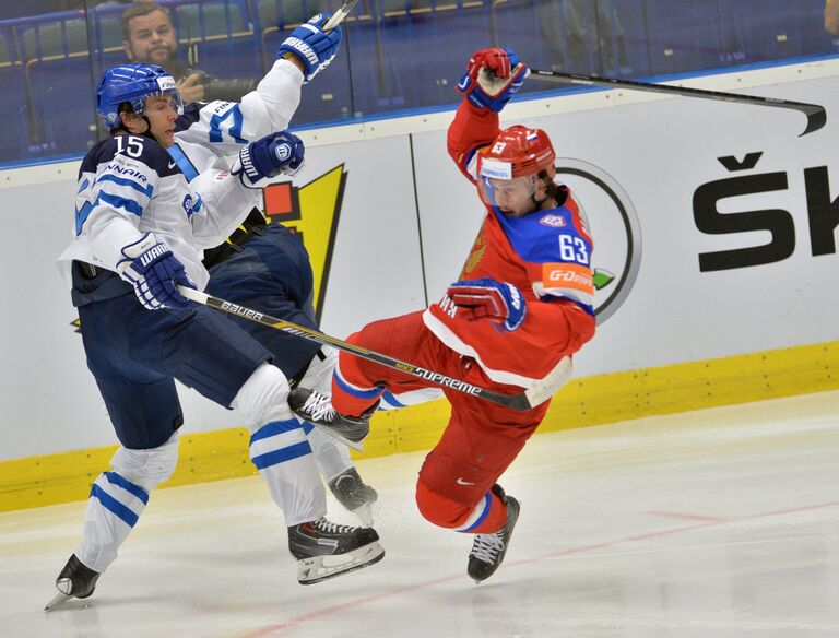 Хоккей. Чемпионат мира - 2015. Матч Финляндия - Россия