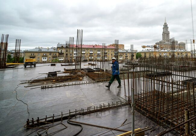 Строительство нового стадиона ПФК ЦСКА в Москве