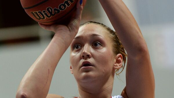 Баскетболистка сборной России Анастасия Логунова