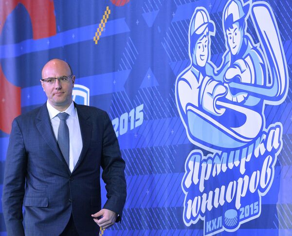 Президент Континентальной хоккейной лиги Дмитрий Чернышенко
