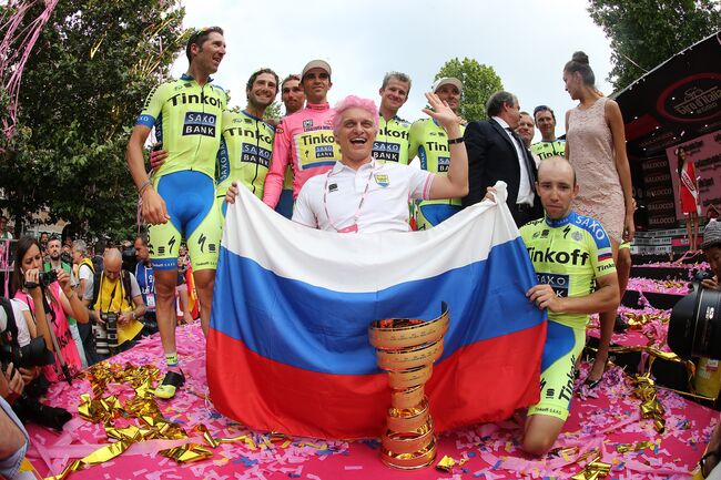 Велокоманда Tinkoff-Saxo и Олег Тиньков