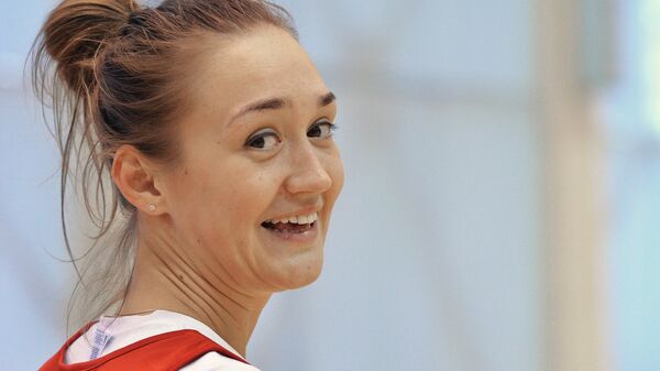 Игрок женской сборной России по баскетболу Анастасия Логунова