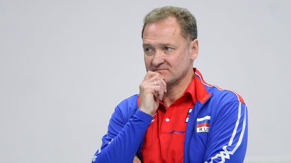 Главный тренер сборной России Андрей Воронков