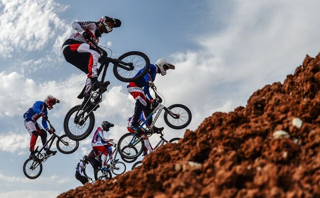 Соревнования по велоспорту в дисциплине BMX среди мужчин на I Европейских играх в Баку