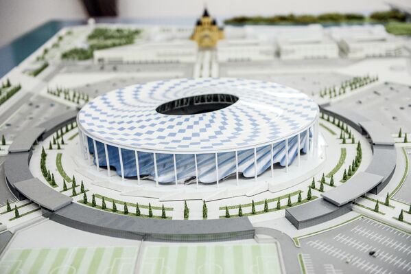 Строительство стадиона Нижний Новгород к ЧМ-2018