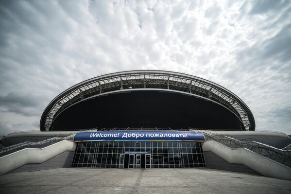 Здание стадиона Казань Арена в Казани
