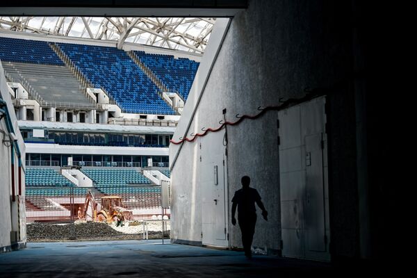 Реконструкция стадиона Фишт к ЧМ-2018