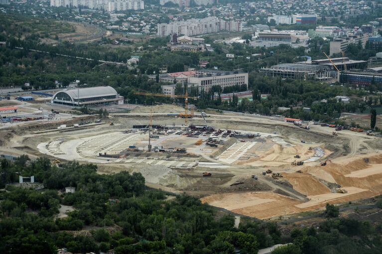 Строительство стадиона в Волгограде к ЧМ-2018 Строительство стадиона в Волгограде к ЧМ-2018