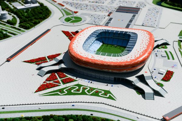 Строительство стадиона Мордовия Арена к ЧМ-2018