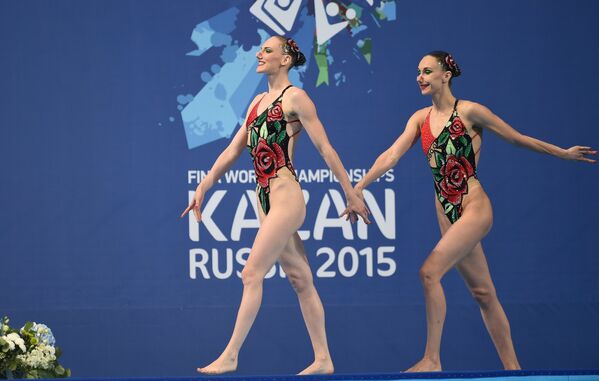 Наталья Ищенко и Светлана Ромашина (слева направо)