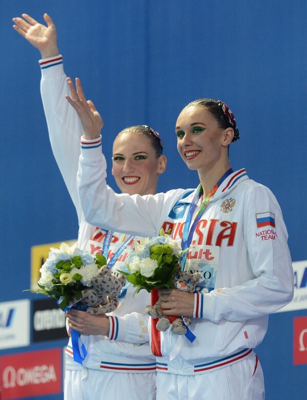 Наталья Ищенко и Светлана Ромашина (слева направо)