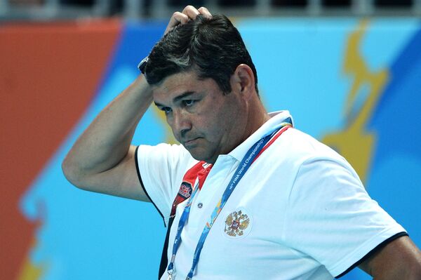 Главный тренер мужской сборной России по водному поло Эркин Шагаев
