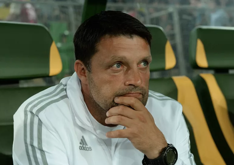 Главный тренер Локомотива Игорь Черевченко