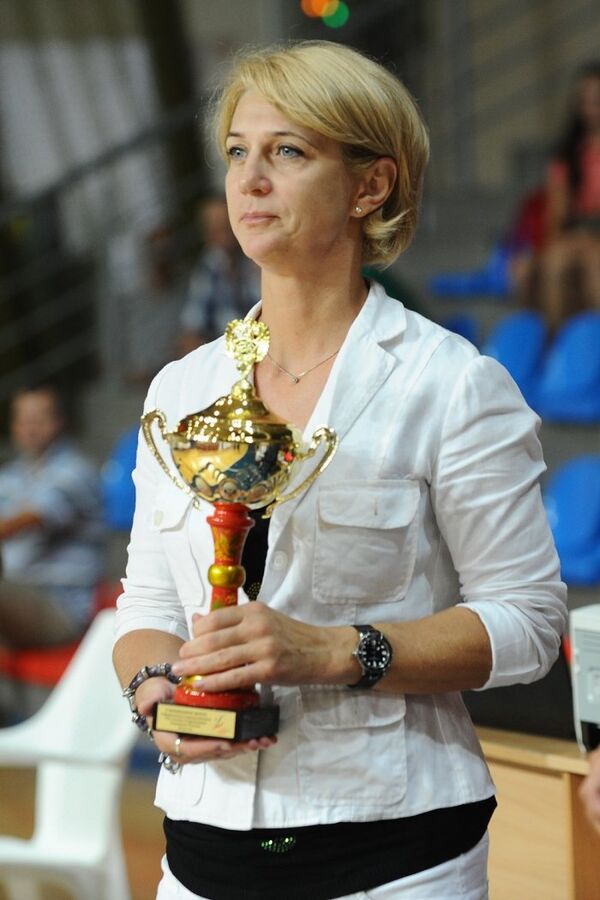 Олимпийская чемпионка 1992 года, президент Федерации баскетбола Ростовской области Елена Швайбович