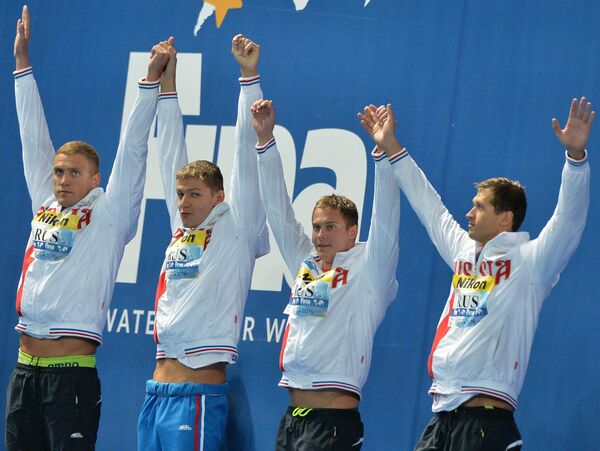 Пловцы сборной России