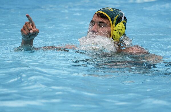 Игрок сборной Австралии по водному поло Айдан Роуч