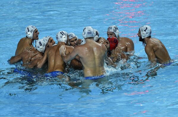Игроки сборной Греции по водному поло