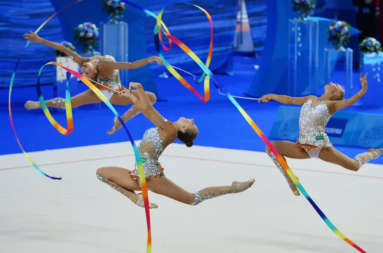 Спортсменки сборной России по художественной гимнастике Спортсменки сборной России по художественной гимнастике