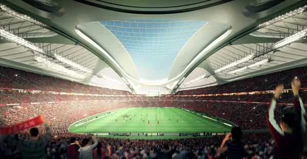Проект стадиона в Токио к ОИ-2020