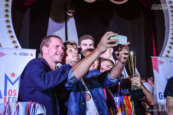 Сборная МАМИ по футболу - победители студенческого фестиваля Moscow Games