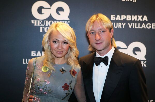 Евгений Плющенко и Яна Рудковская Евгений Плющенко и Яна Рудковская
