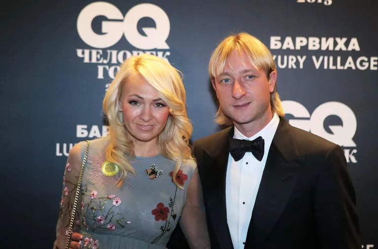 Евгений Плющенко и Яна Рудковская Евгений Плющенко и Яна Рудковская