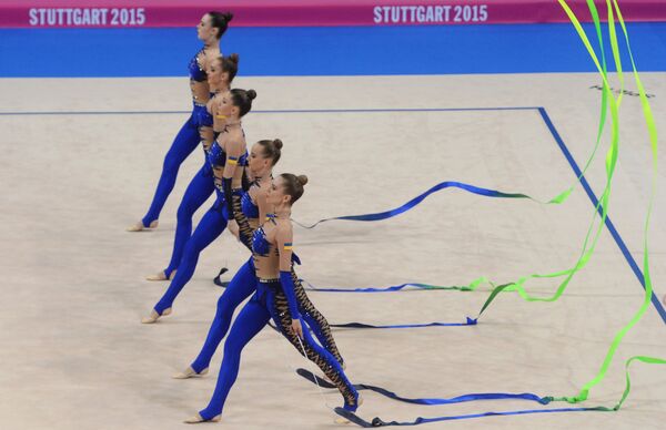 Гимнастки сборной Украины