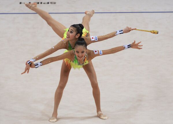 Гимнастки сборной Японии