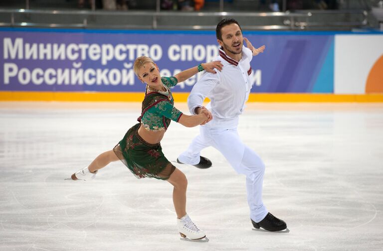 Олимпийские чемпионы Татьяна Волосожар и Максим Траньков