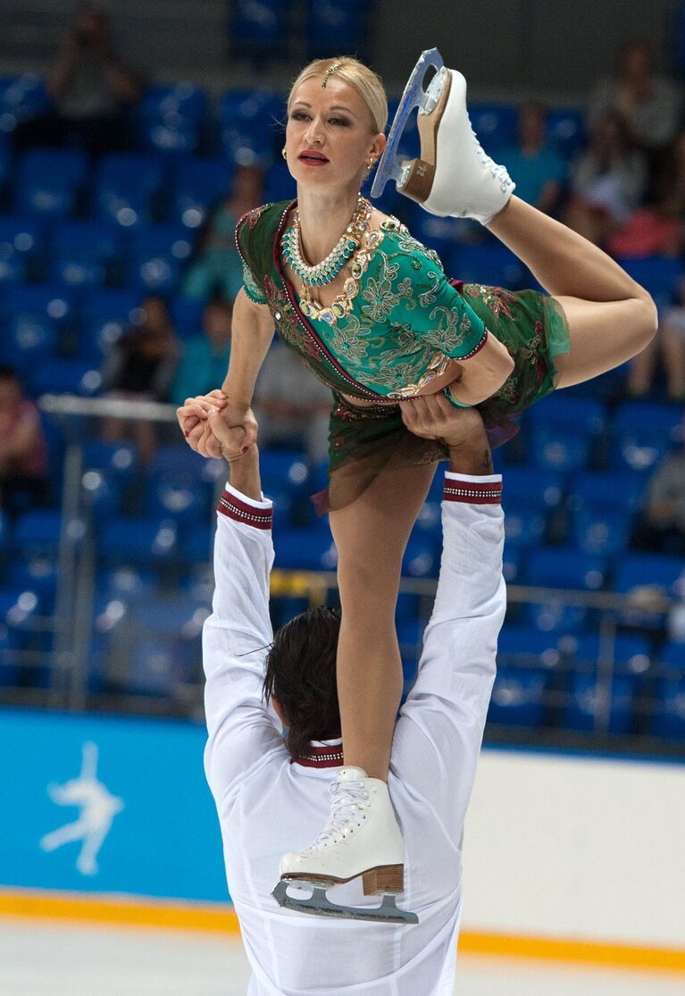 Олимпийские чемпионы Татьяна Волосожар и Максим Траньков