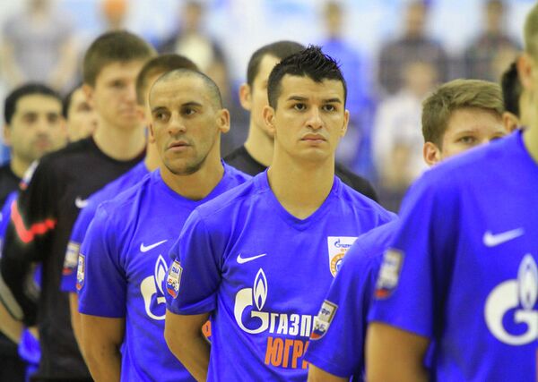Игроки МФК Газпром-Югра