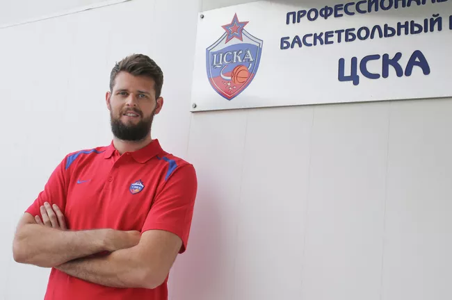 Игрок профессионального баскетбольного клуба ЦСКА Джоэл Фрилэнд