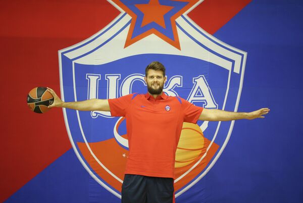 Игрок профессионального баскетбольного клуба ЦСКА Джоэл Фрилэнд