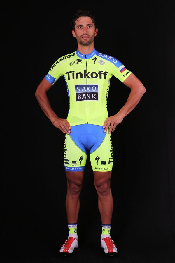 Итальянский велогонщик российской Tinkoff-Saxo Даниэле Беннати