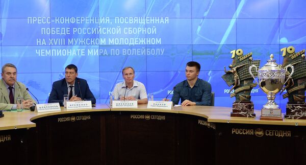Сергей Шляпников, Александр Яременко, Михаил Николаев и Павел Панков (слева направо)