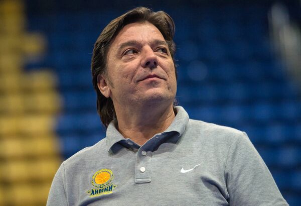 Второй тренер баскетбольного клуба Химки Андрия Гаврилович