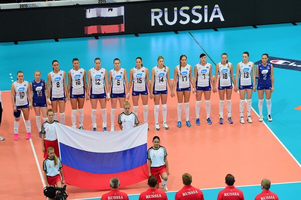 Волейболистки сборной России