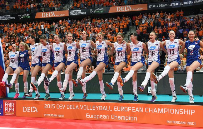 Волейболистки сборной России